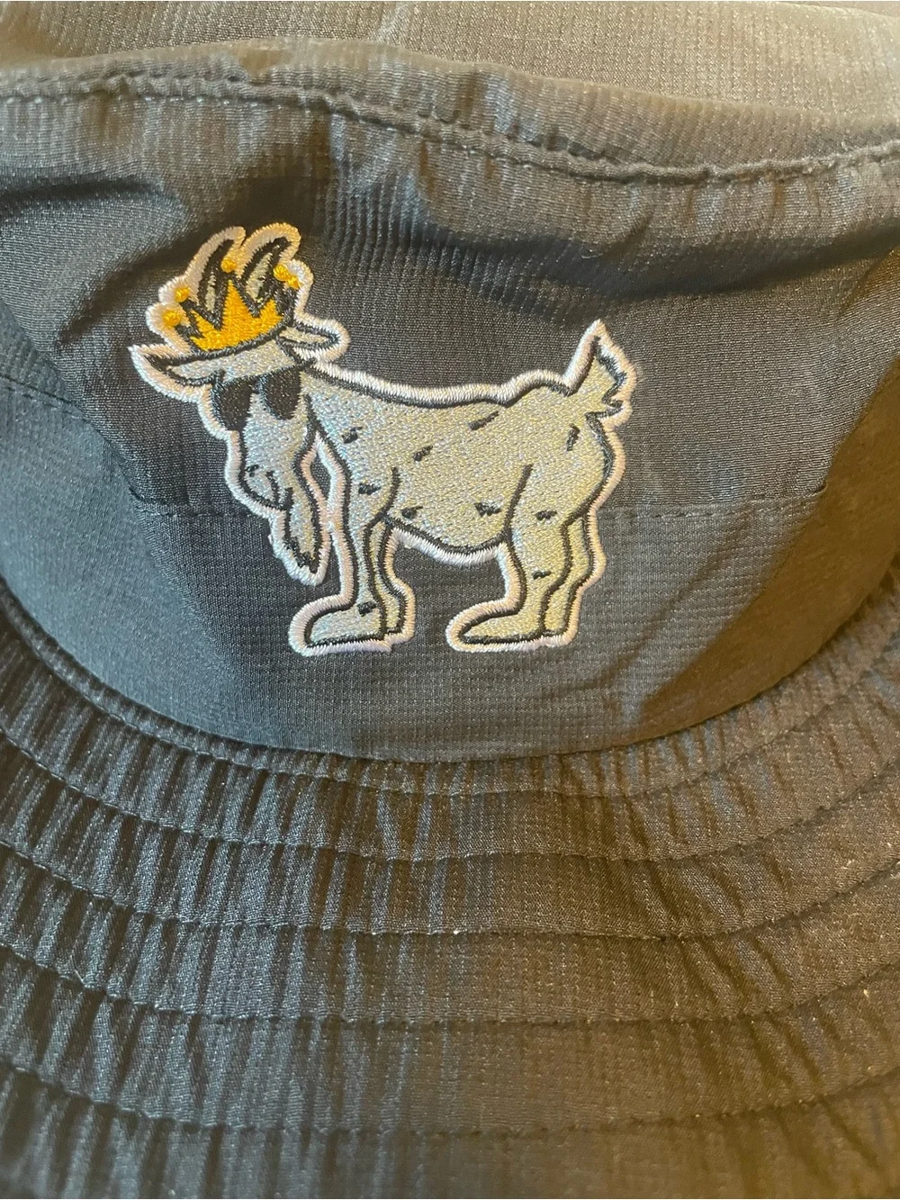 GOAT USA Lacrosse Black Bucket Hat